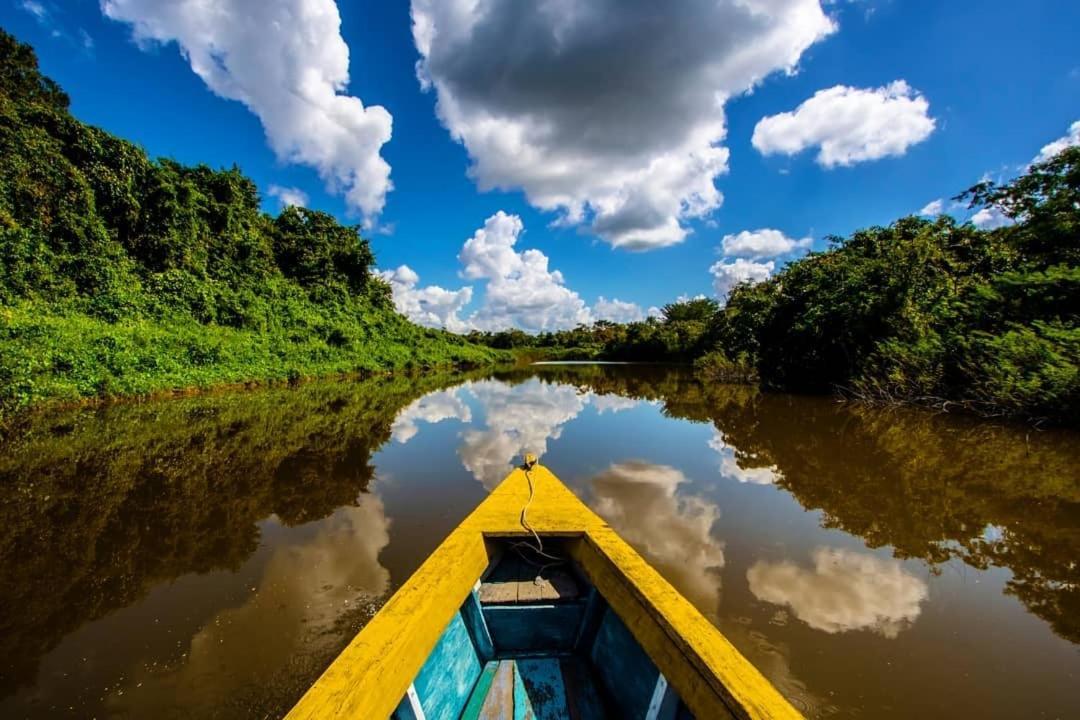 Laguna Yaxha Ecolodge El Sombrero المظهر الخارجي الصورة