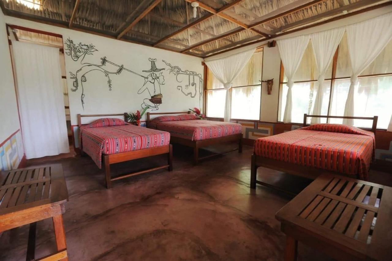 Laguna Yaxha Ecolodge El Sombrero المظهر الخارجي الصورة