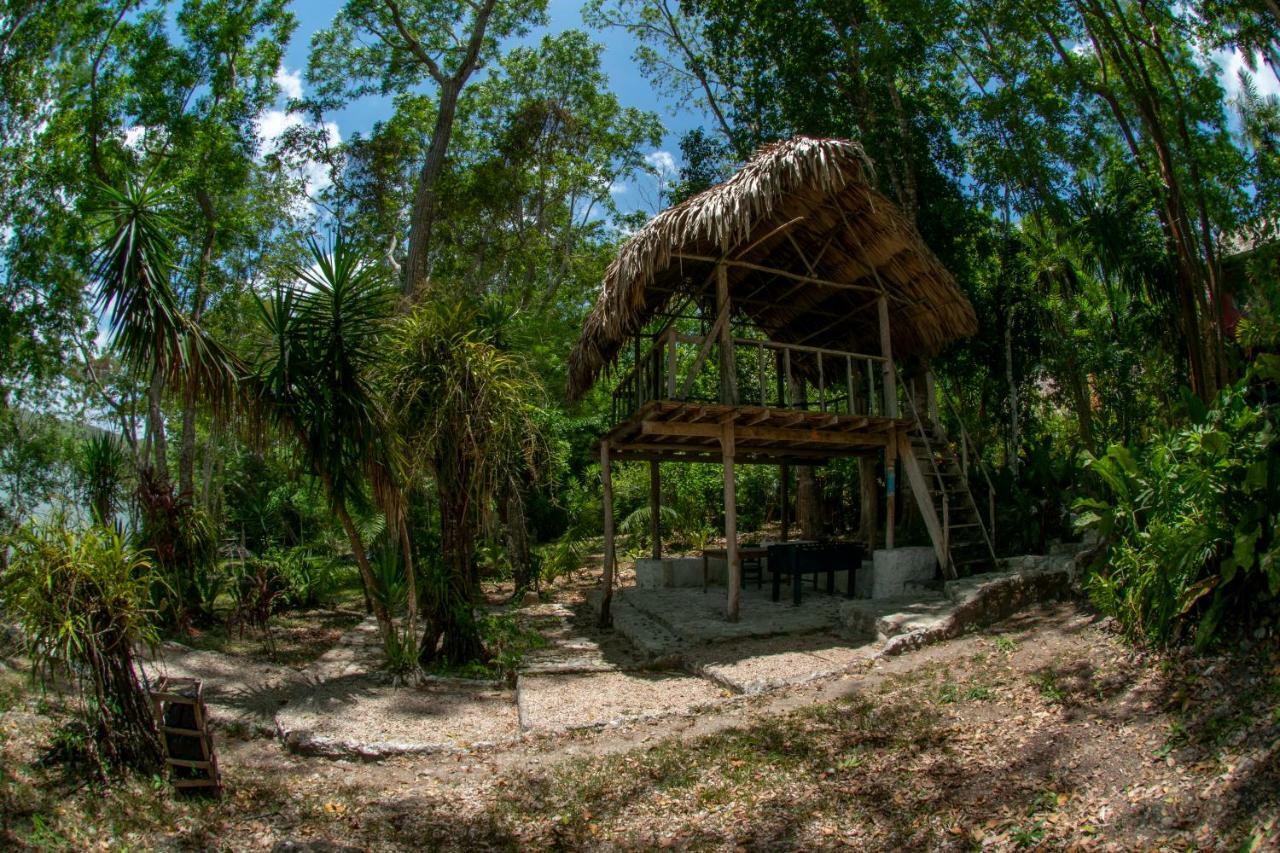 Laguna Yaxha Ecolodge El Sombrero المظهر الخارجي الصورة